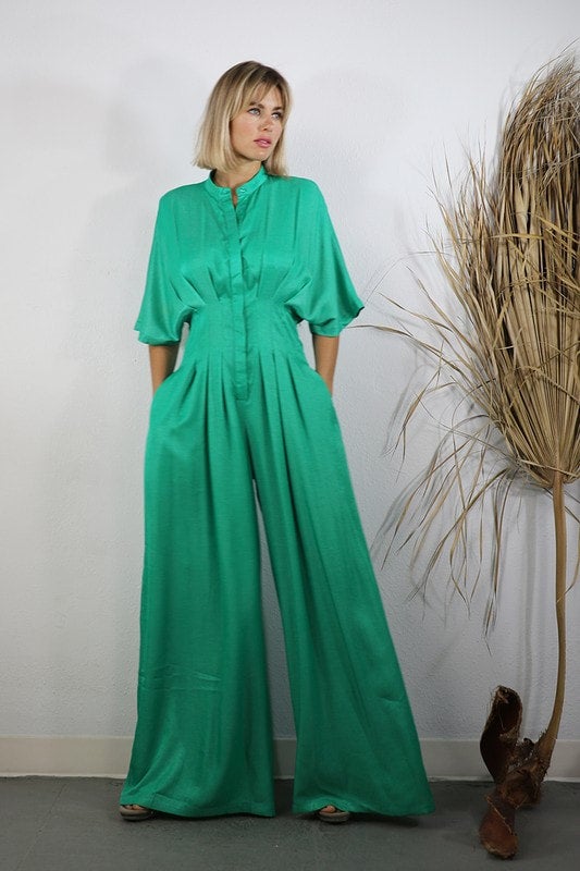 Cool Green Jumpsuit