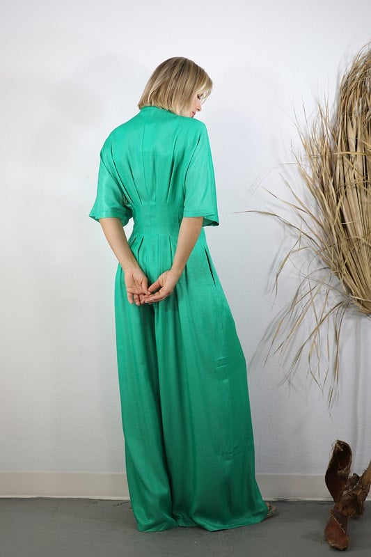 Cool Green Jumpsuit